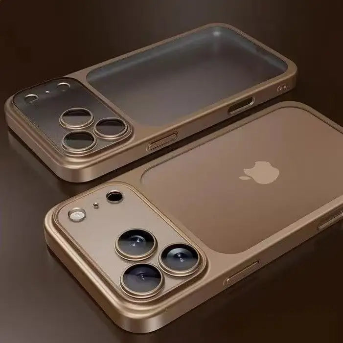 Plating Color PC Transparent iPhone Case