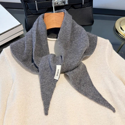 100% Wool Winter Scarf for Women – Warm Cashmere Shawl Wrap Pashmina