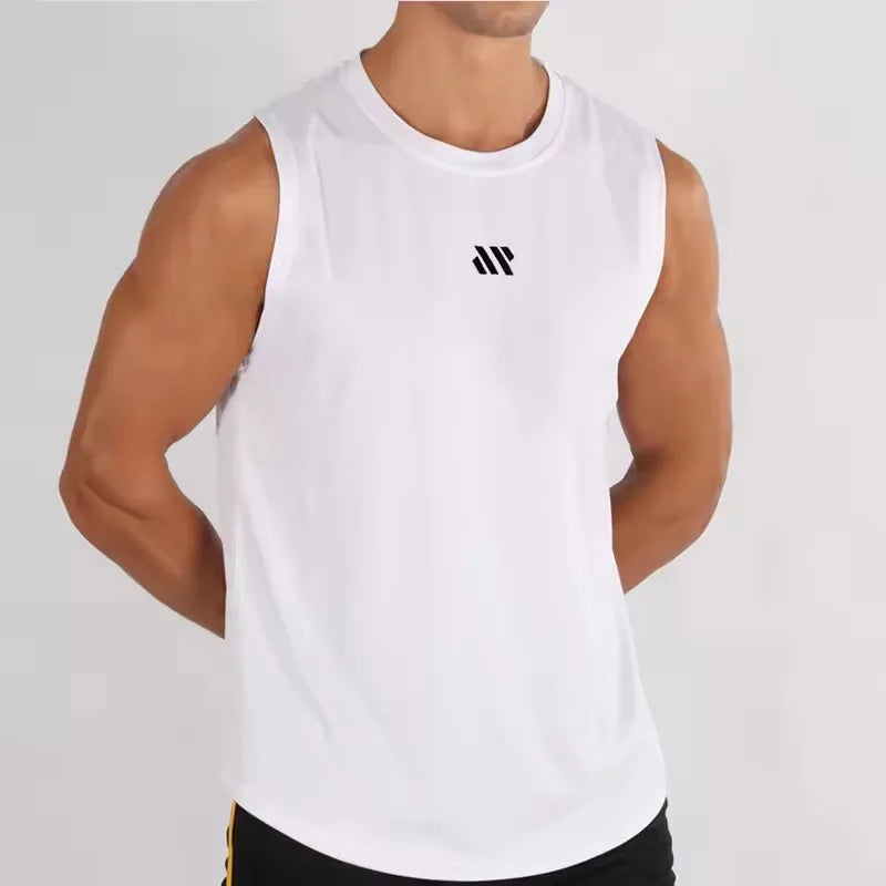 Men’s Mesh Stringer Tank Top for Gym & Workout