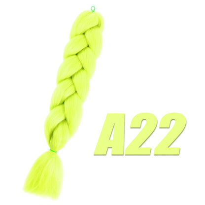 Pre-Stretched Kanekalon Jumbo Braiding Hair Extensions 24"