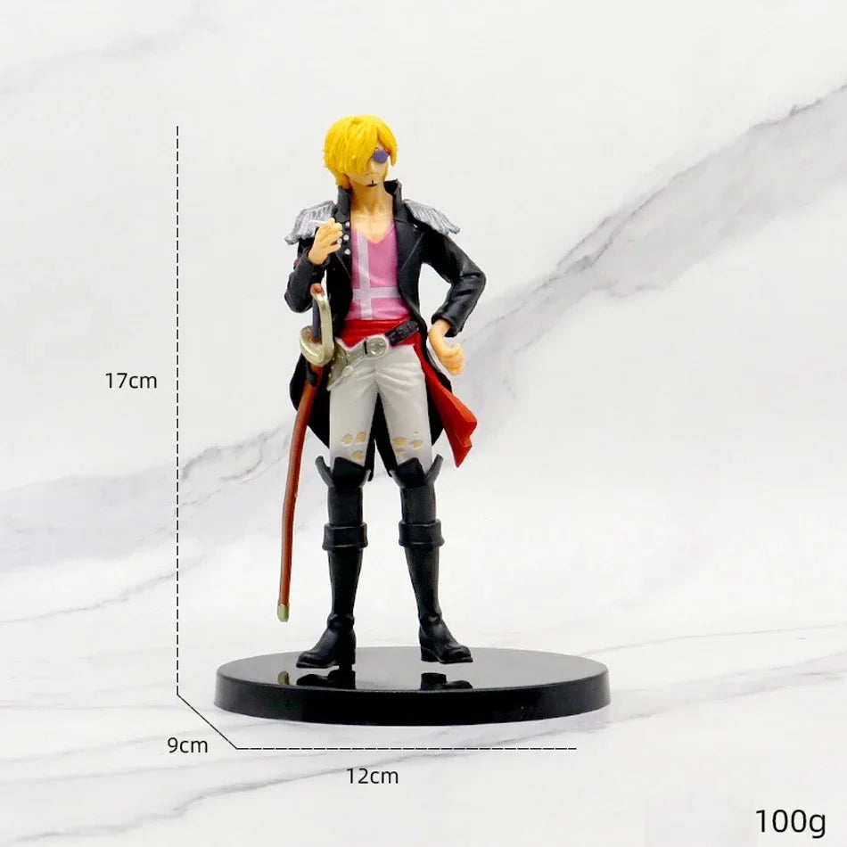 One Piece Film Red Anime Action Figures – Luffy, Robin, Zoro & Uta