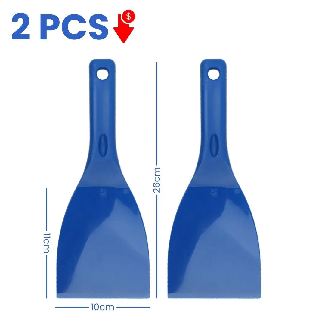Pizza Dough Scraper & Spatula Cutter – Flexible Kitchen Tool with Hanging Bracket