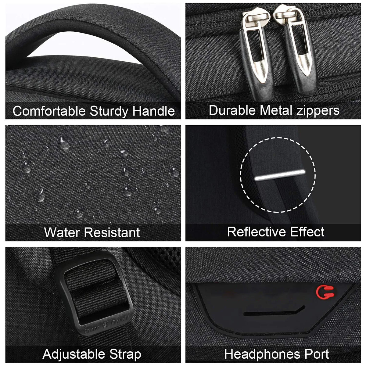 Laptop Backpack 18 Inch – Large Capacity Travel Bag with USB Charging Port