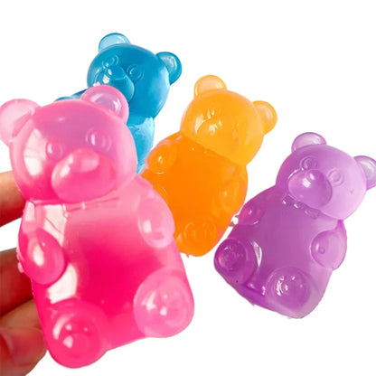Cute Mini Bear Maltose Squishy Toy, Slow-Rebound Stress Relief Fidget