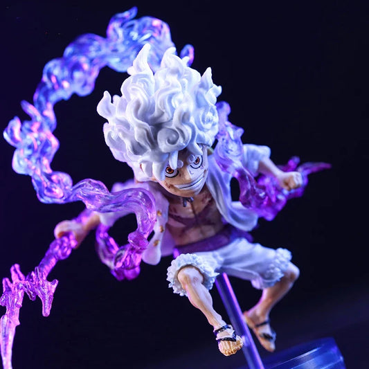 Luffy Gear 5 Sun God Nika PVC Figure – One Piece 10cm