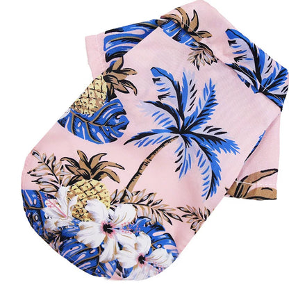 Hawaiian Dog Shirt – Summer Beach Shirt for Small & Medium Dogs