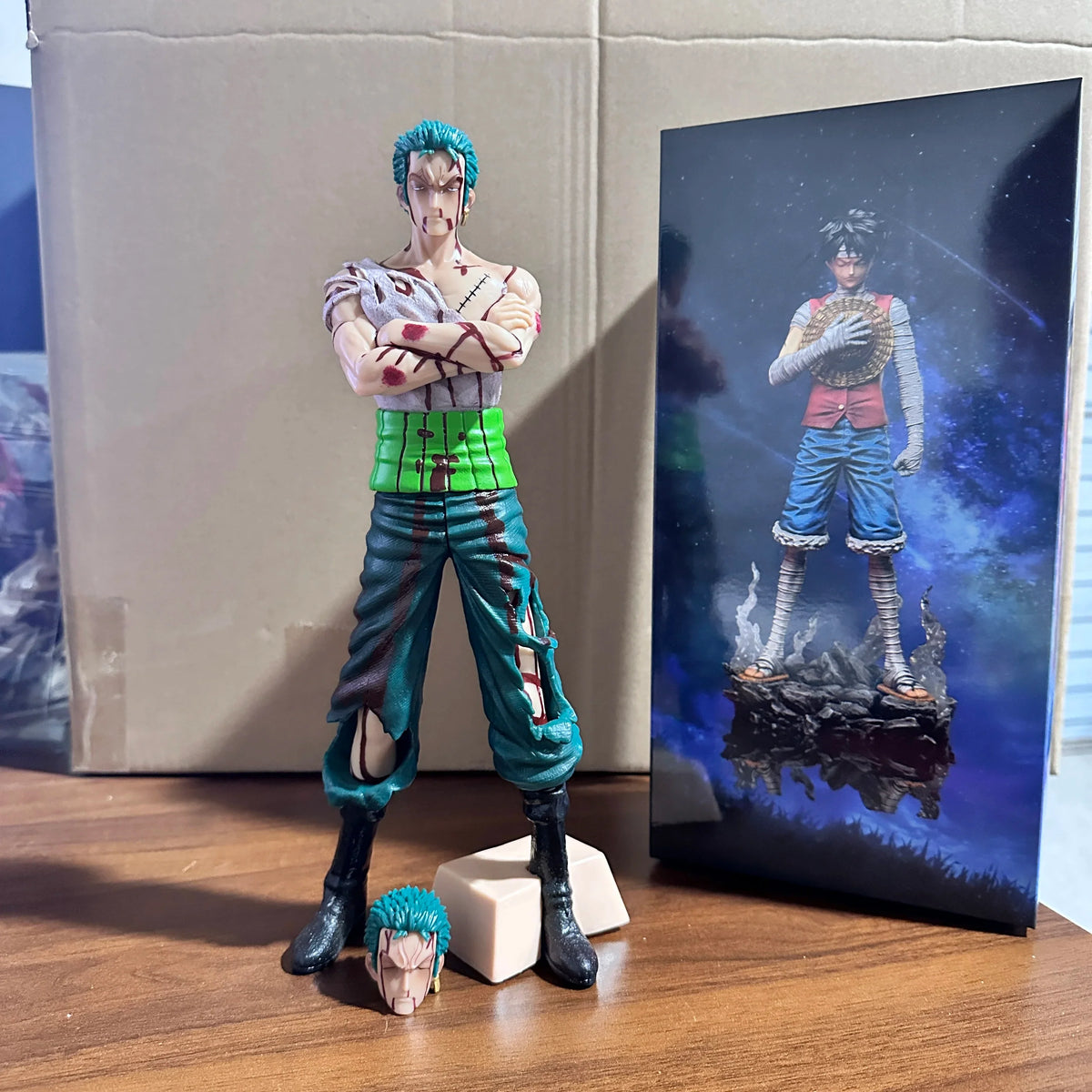 One Piece PVC Action Figure 27cm – Zoro Sanji Luffy