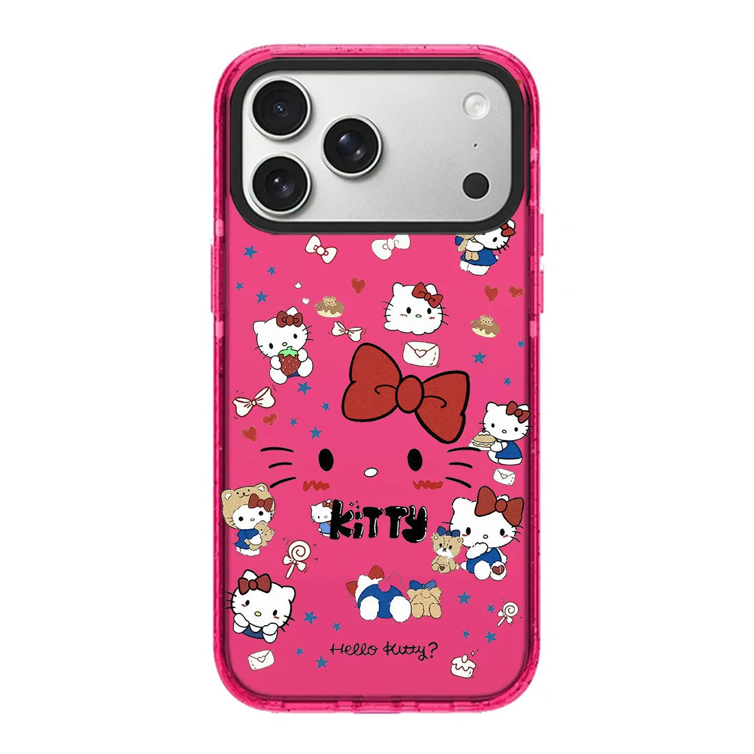 Fashion Popular Sanrio Cute Leopard Print Hello Kitty Pattern iPhone Case