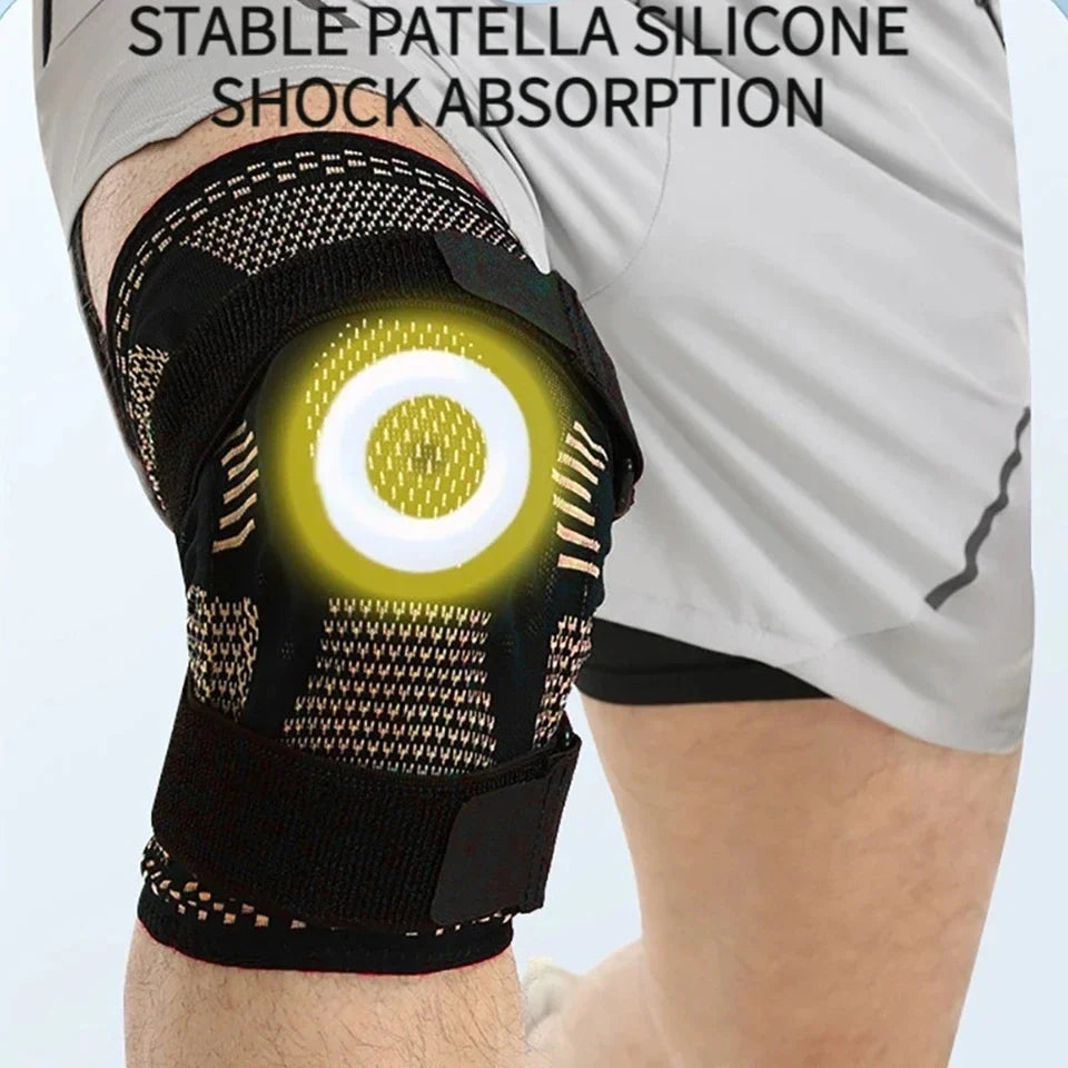 Loogdeel Sport Kneepad Patella Gel Knee Support Compression Sleeve Pain Meniscus Tear Injury