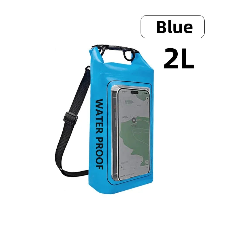 2L or 5L Waterproof Touch Screen Dry Bag