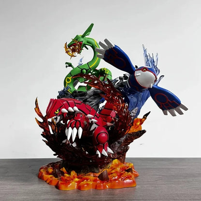 Groudon Kyogre Rayquaza Pokemon PVC Figure – 35cm Set