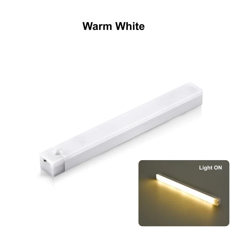 Motion Sensor LED Bar Light – USB-C Rechargeable Night Light