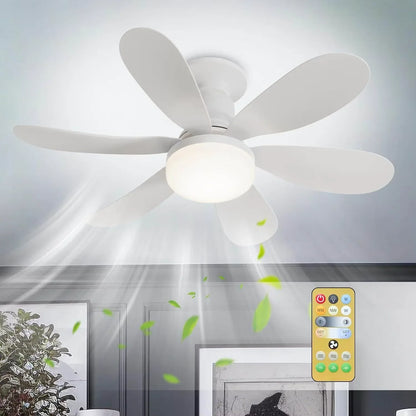 40W LED Ceiling Fan Light – E27 Socket, Remote Control & Dimmable