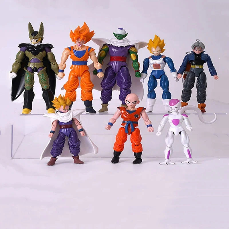 Dragon Ball Z Super Saiyan Goku Broly Vegeta Action Figures