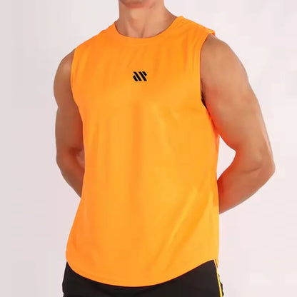 Men’s Mesh Stringer Tank Top for Gym & Workout