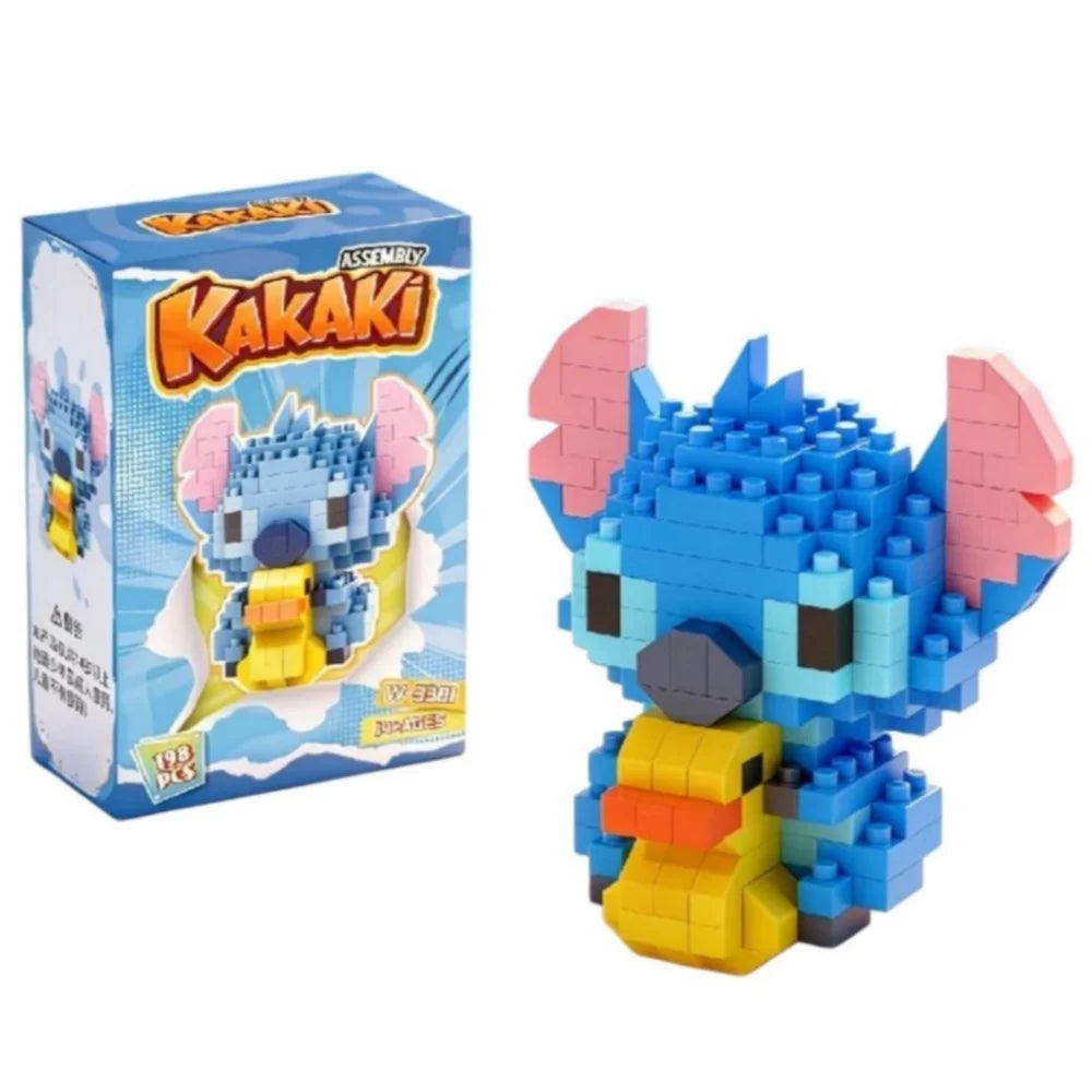 Cartoon Character Mini Building Blocks Set – DIY Brick Figures