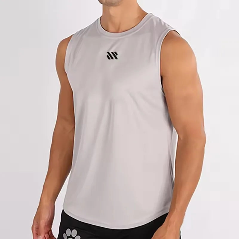 Men’s Mesh Stringer Tank Top for Gym & Workout