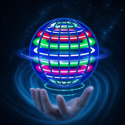 Flying Orb Ball Toy – Hand-Controlled LED Boomerang Spinner