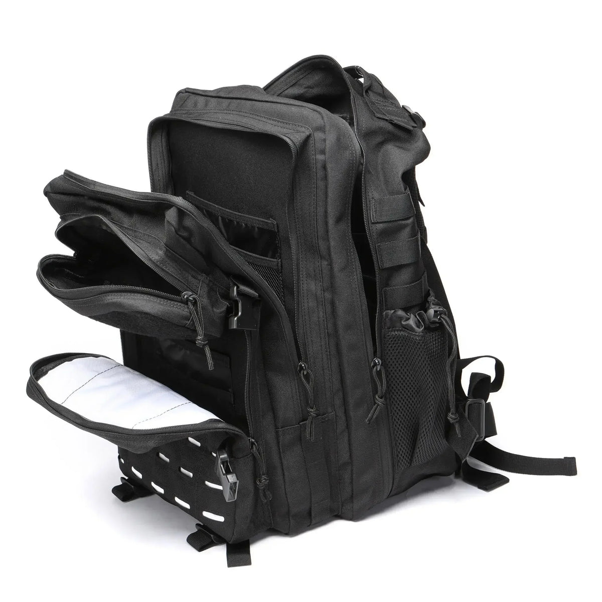 25L or 50L MOLLE Tactical Hiking Backpack with 2 Bottle Holders
