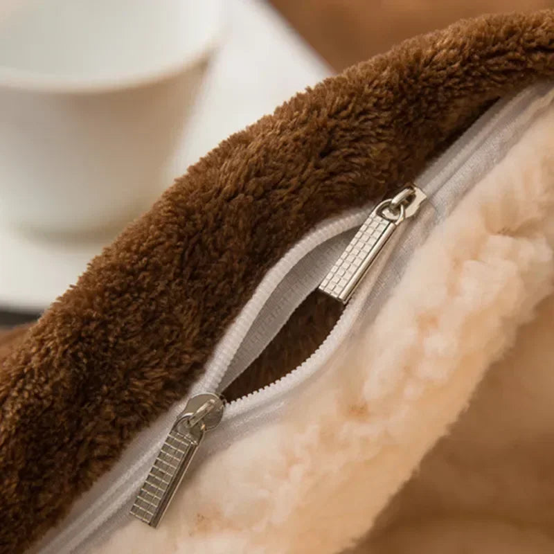 Winter Throw Blanket Double-Sided Sherpa Fleece Warm Bed Blanket