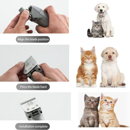 Dog Grooming Clipper Replacement Blades Compatible Andis Pet