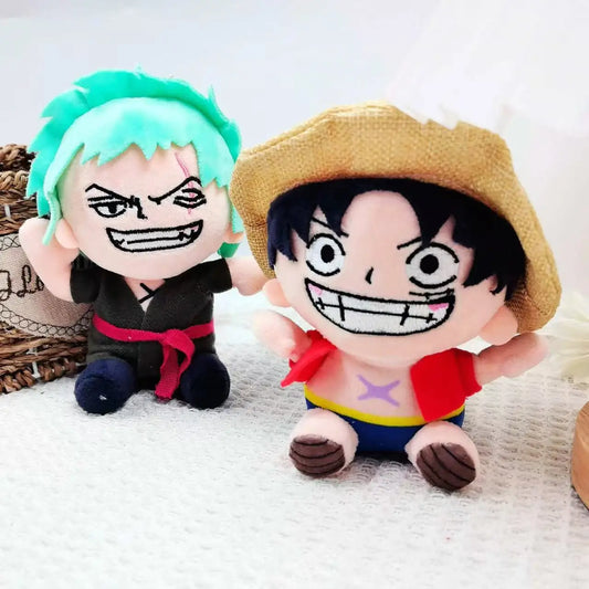 One Piece Plush Doll Pendant – Luffy, Zoro & Chopper