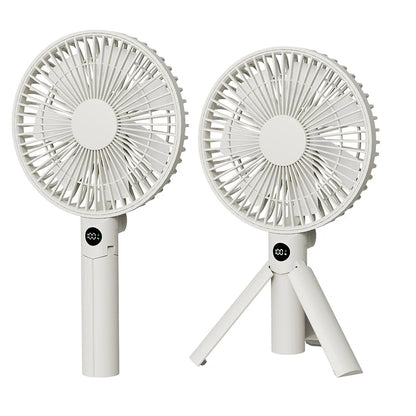 Handheld Folding Fan 3600mAh Rechargeable Desktop & Portable