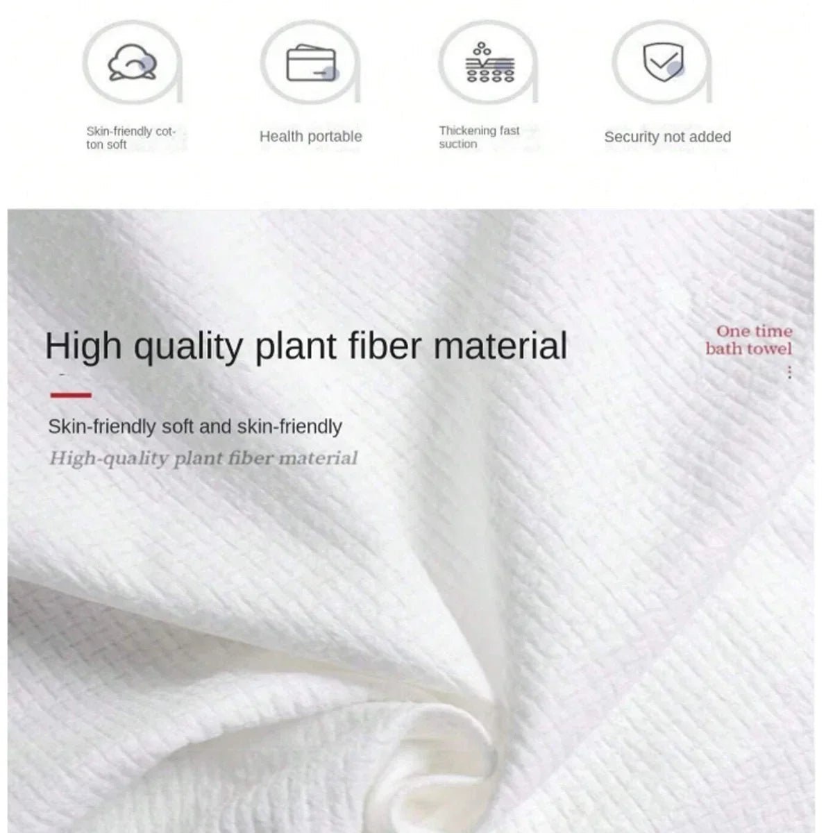Disposable Compressed Towel – Thick, Lint-Free & Portable