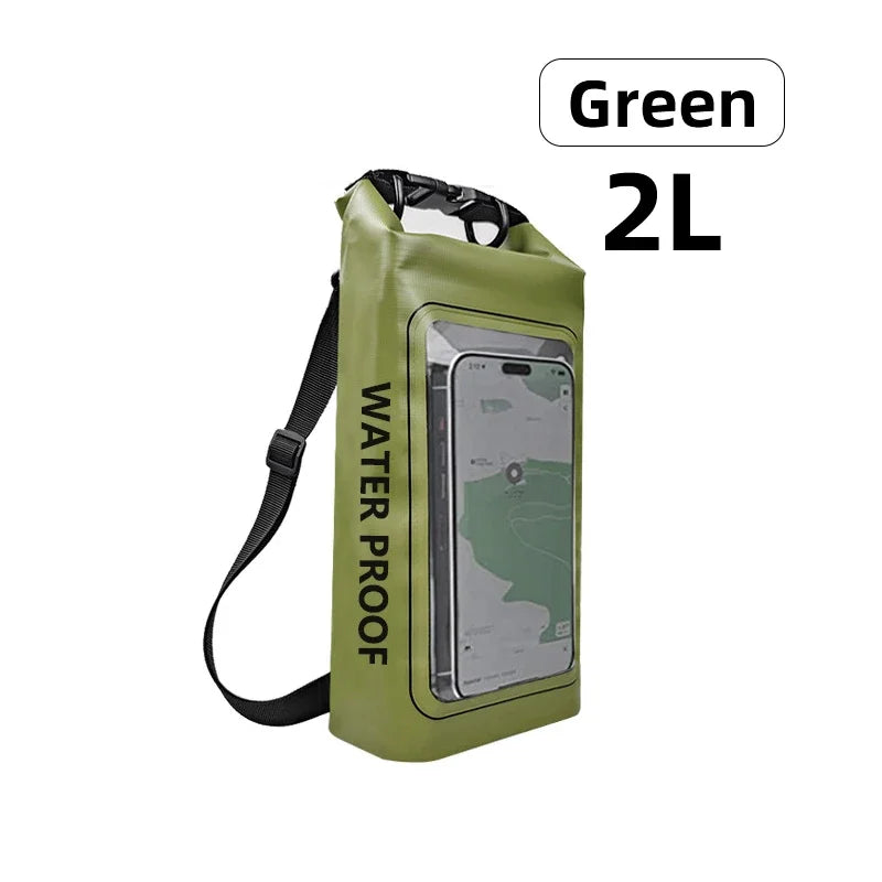 2L or 5L Waterproof Touch Screen Dry Bag