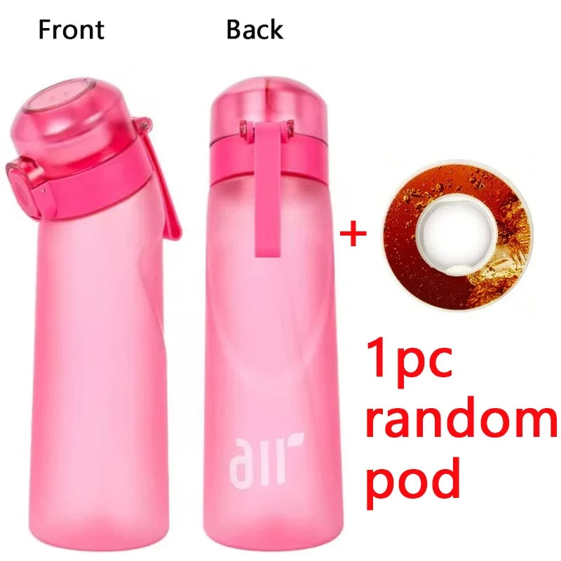 Leak Proof Sports Water Bottle with Flavor Pod