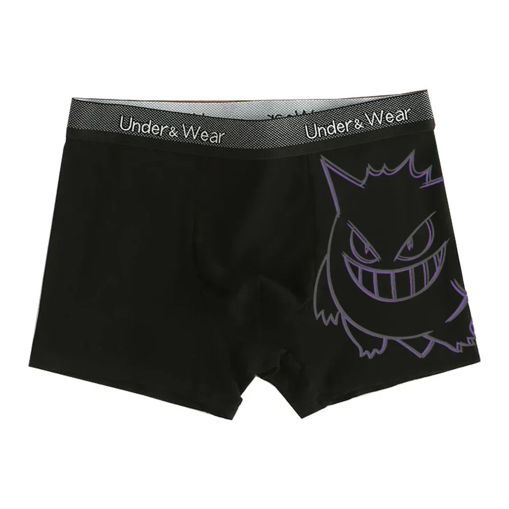 Pokémon Boxer Briefs for Men – Anime Character Underwear