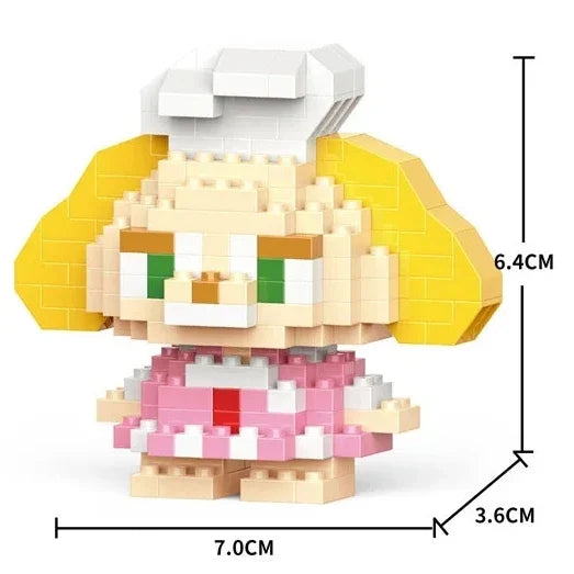Disney Mini Building Blocks Figure – Mickey Minnie Princess Brick Toy