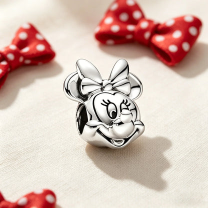 Disney Character Charm Bead – Fits Snake Chain Bracelet & Necklace