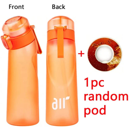 Leak Proof Sports Water Bottle with Flavor Pod