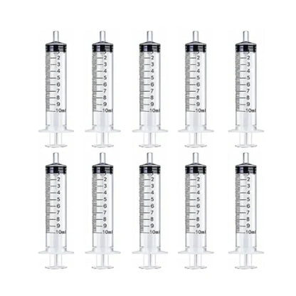 Plastic Measuring Syringes – Reusable 1ml–10ml for Hydroponics & Kitchen