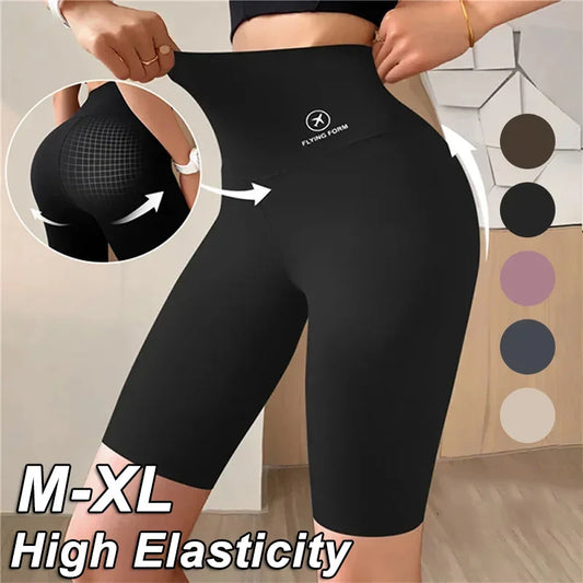 M-Xl Women Shorts Sports Cycling Jogging Fitness Waist Push Up Gym Leggings Yoga Clothing