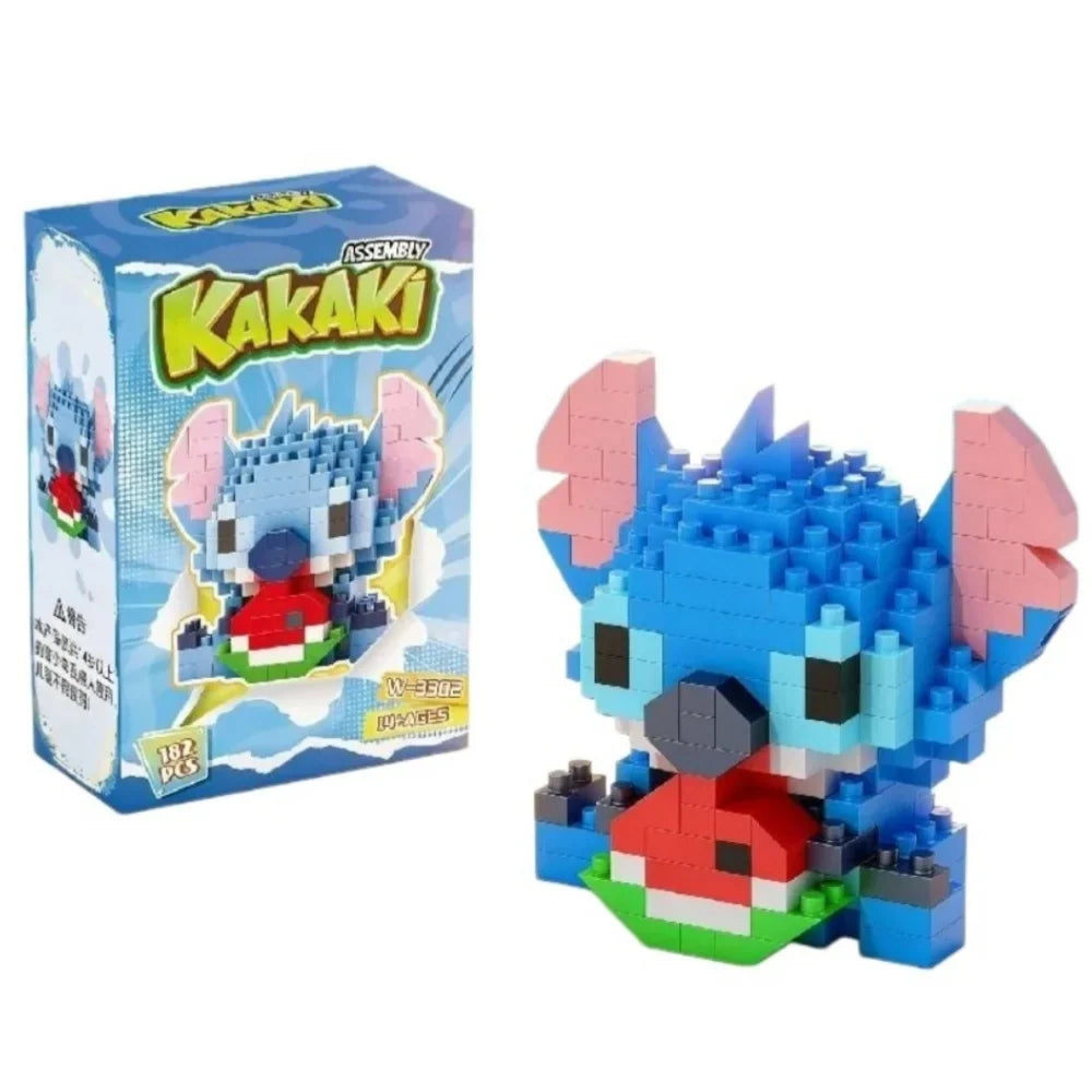 Cartoon Character Mini Building Blocks Set – DIY Brick Figures