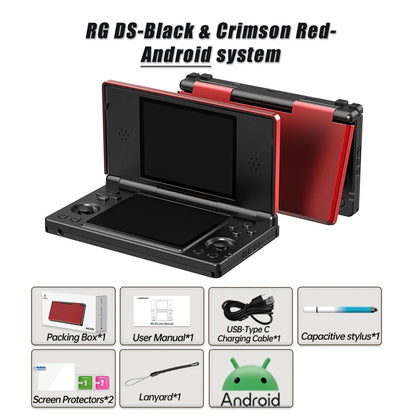 Anbernic RG DS Dual Screen Retro Gaming Console – Android 14