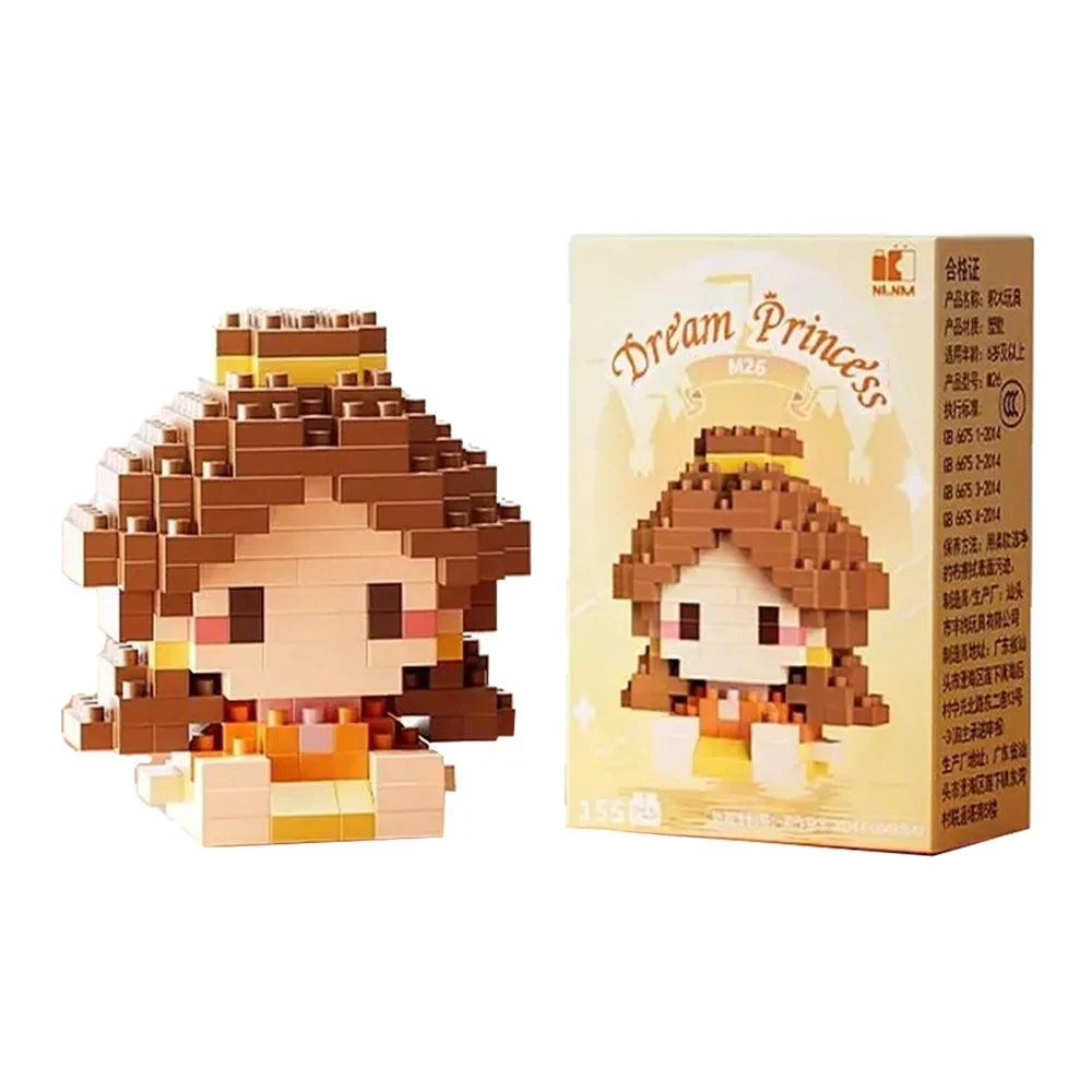 Cartoon Character Mini Building Blocks Set – DIY Brick Figures