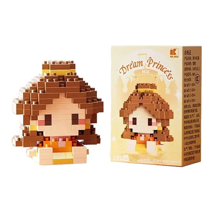 Cartoon Character Mini Building Blocks Set – DIY Brick Figures