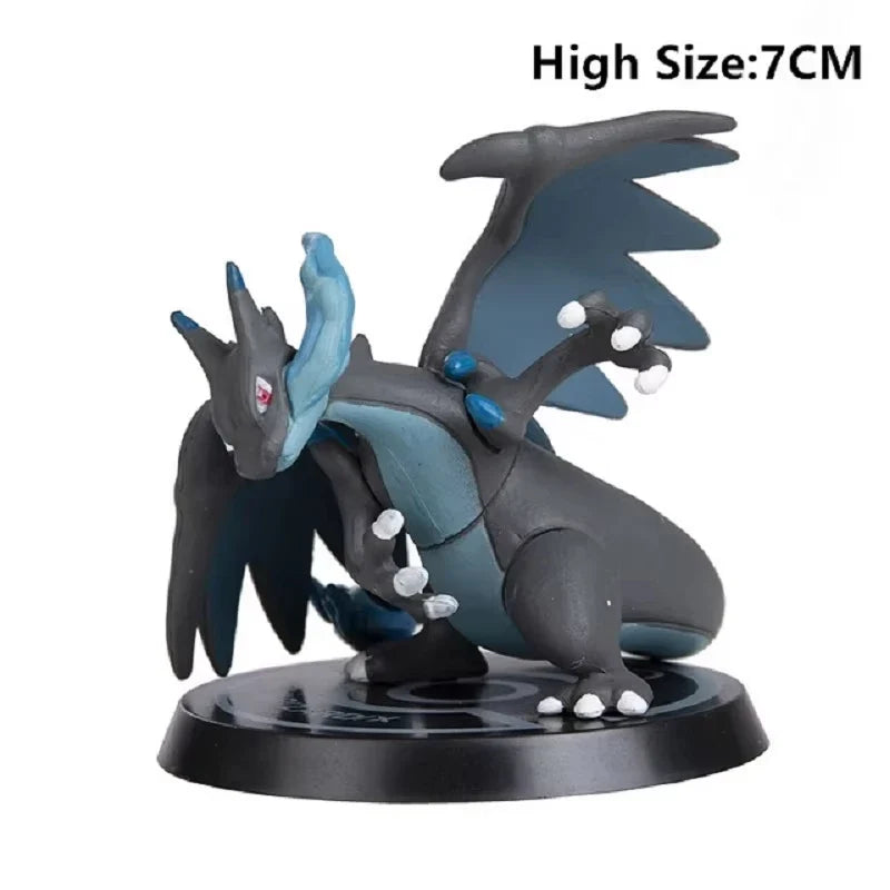 Pokémon 6-Piece Figure Set – Pikachu, Charizard & Blastoise