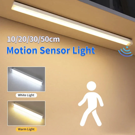 Motion Sensor LED Light Bar – USB-C Rechargeable, Auto On/Off