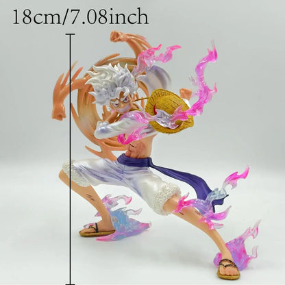 19CM One Piece Luffy PVC Desktop Statue