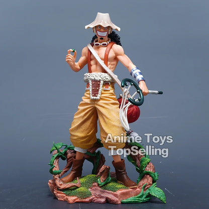 25CM One Piece Usopp and Luffy PVC Action Figure
