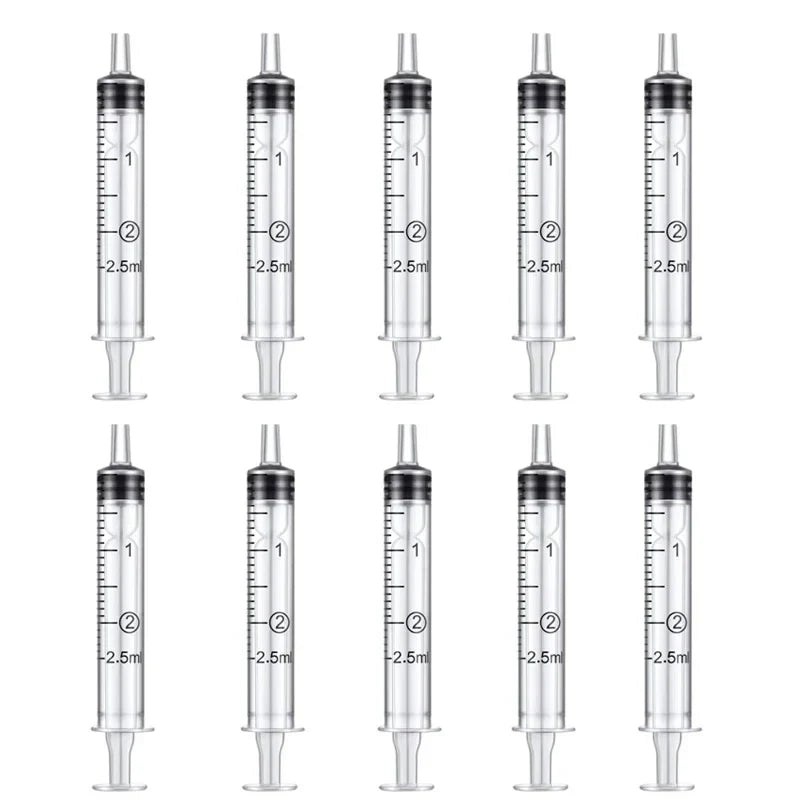 Plastic Measuring Syringes – Reusable 1ml–10ml for Hydroponics & Kitchen