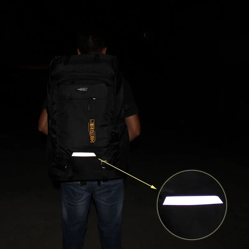 50L or 80L Large Capacity Hiking and Travel Backpack