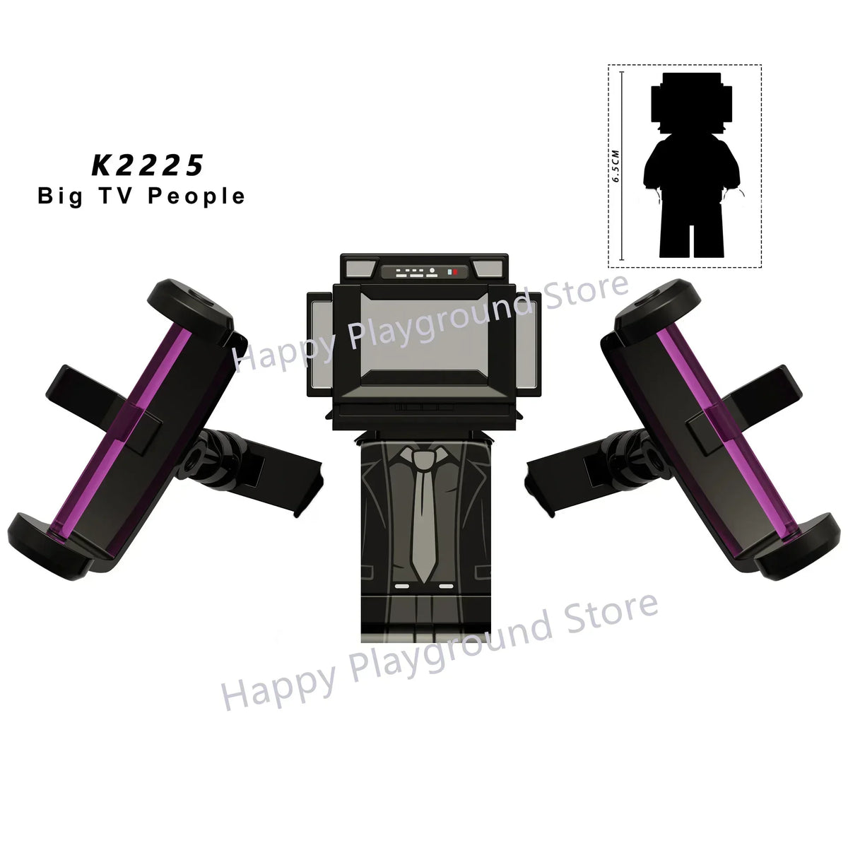 Skibidi Toilet Mini Building Block Figures – TV Man, Cameraman & More