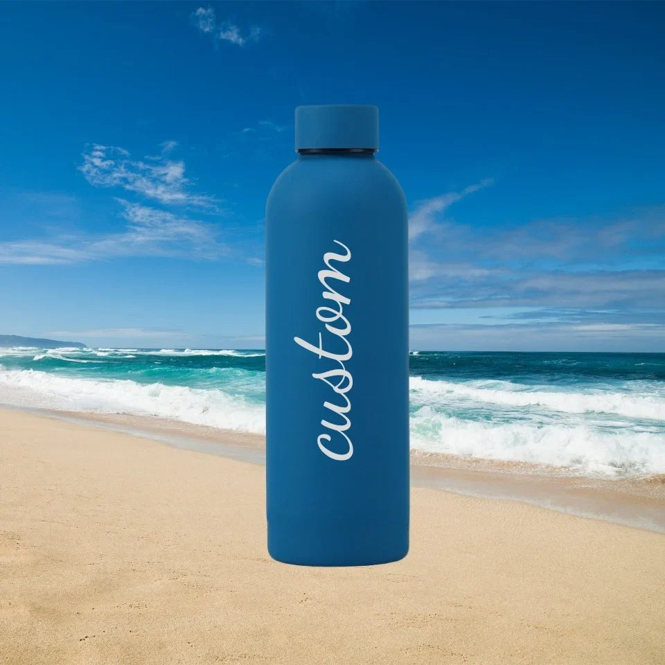 Personalized Engraved Insulated Water Bottle | Custom Name 16.9oz
