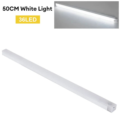 Motion Sensor LED Night Light Type-C Rechargeable Wireless Cabinet & Staircase Lamp