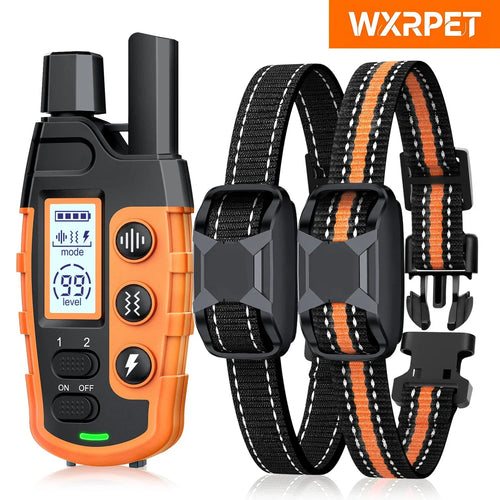 Electric Dog Training Collar – 3300ft Remote, Waterproof, for 5–120 lbs Dogs